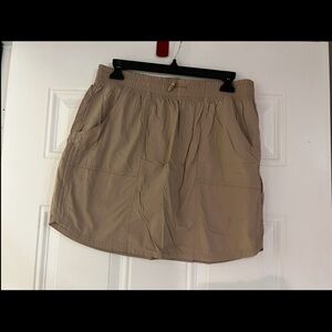 Women's Tan Skort